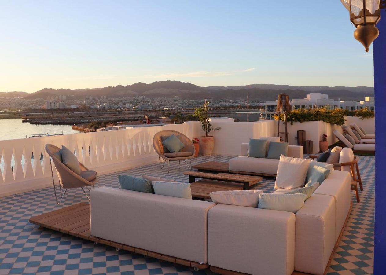 Cloud 7 Residences Ayla 亚喀巴 外观 照片 Rooftop terrace at the Hotel Amanjena