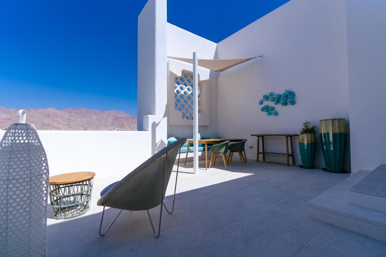 Cloud 7 Residences Ayla 亚喀巴 外观 照片 3D rendering of a rooftop terrace